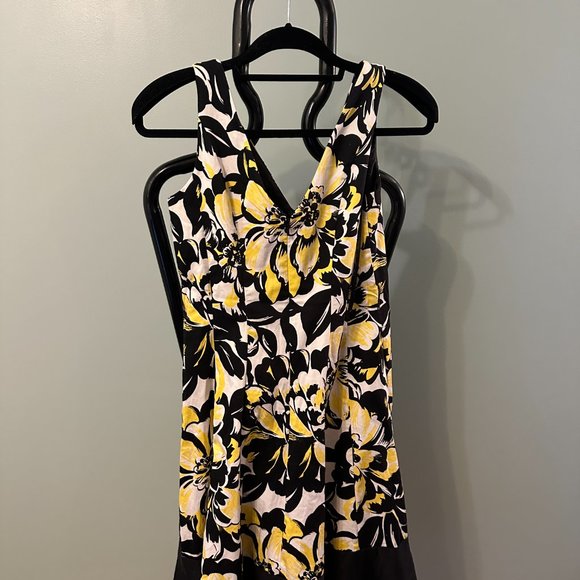 Nine West Ladies Floral Print Sleeveless Dress - Picture 2 of 3